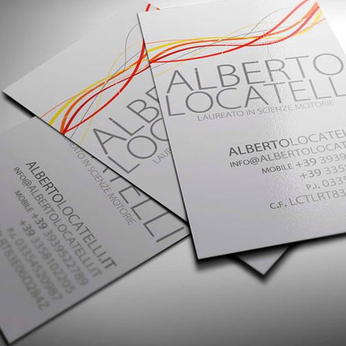 Biglietti da Visita Alberto Locatelli