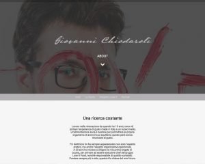 Sito Web Giovanni Chiodaroli