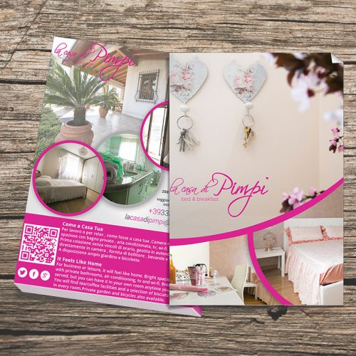 Flyer La Casa di Pimpi