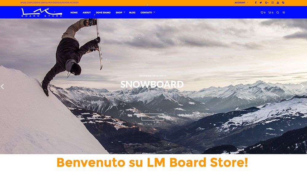 Ecommerce LM Board Store