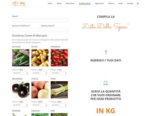 Sito Web Agriturismo Le Moie