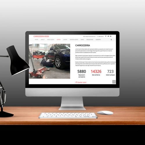 Sito Web Carrozzeria Rossi