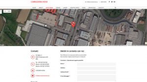 Sito Web Carrozzeria Rossi