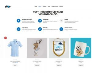 Sito Web Vighenzi Fan Shop